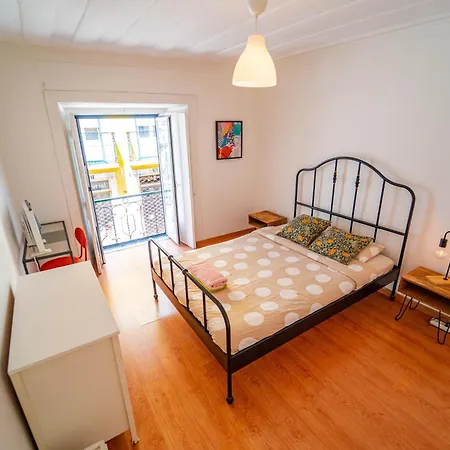 Bedrooms In Bairro Alto Ubytování v soukromí Lisboa